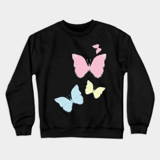 Butterflies Flying Crewneck Sweatshirt